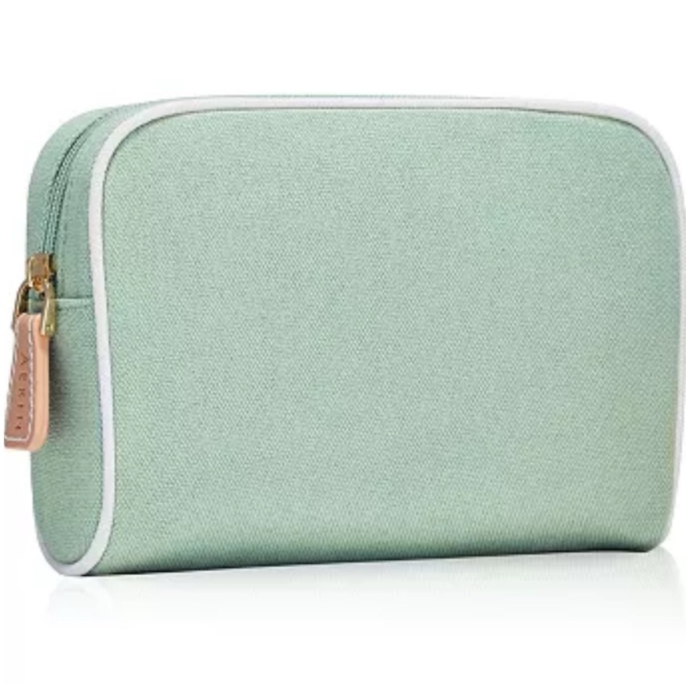 Aerin Lauder signature cloth makeup bag in Sage; NWOT - Picture 7 of 8